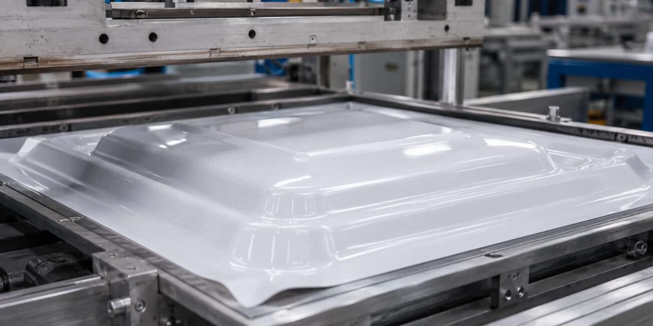 Para que serve chapa de poliestireno no vacuum forming?